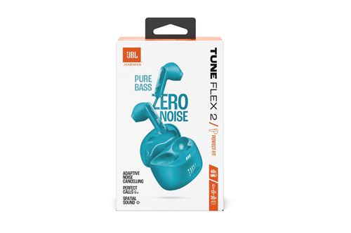 Écouteurs sans fil JBL Tune Flex 2 - Turquoise