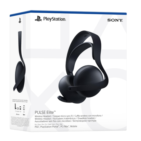 Casque Sans Fil SONY PULSE ELITE avec microphone pour PS5 - Noir