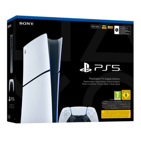 Console Sony PlayStation 5 - PS5 Digital Edition - 825 Go SSD - 4K/8K - HDR
