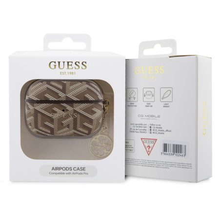 Coque de Protection pour AirPods Pro - Marron