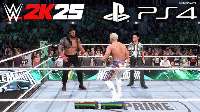 Jeux PS4 WWE 2K25