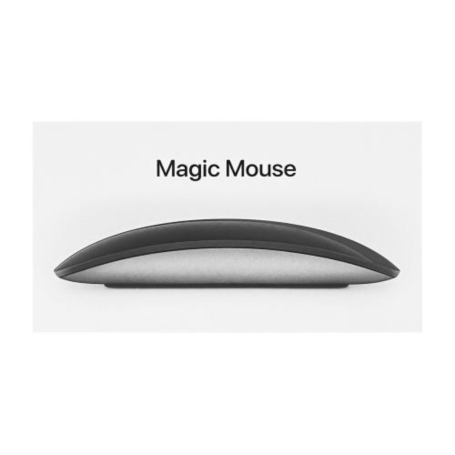 Souris Apple Magic Mouse (Lightning) - Surface Multi-Touch - Noir (MMMQ3ZA/A)