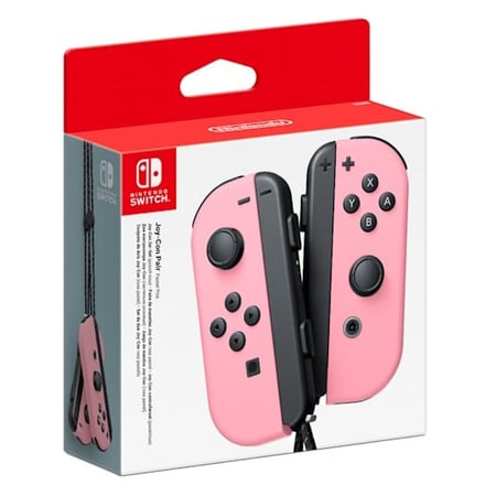 Paire de Manettes Joy-Con Switch Nintendo Rose Pastel