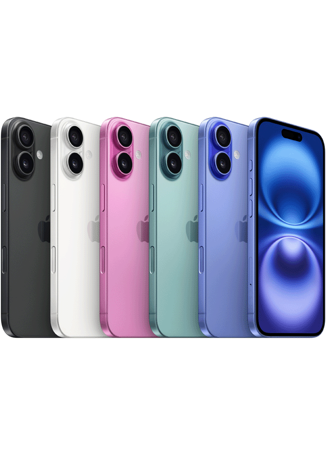 iPhone 16 128 Go MYED3QL/A Vert Sarcelle - Neuf