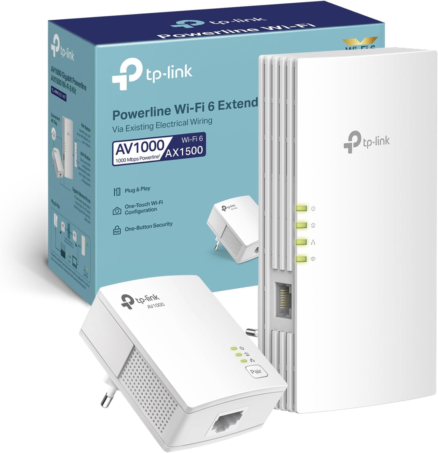 CPL AV1000 WiFi AC Gigabit - TL-WPA7617