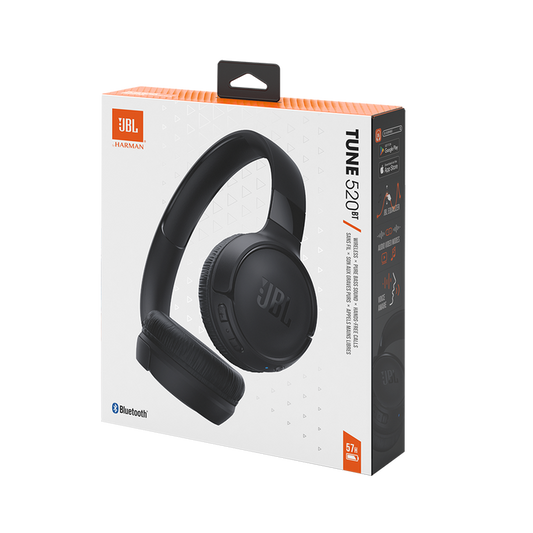 Casque Bluetooth JBL Tune 520BT - Noir