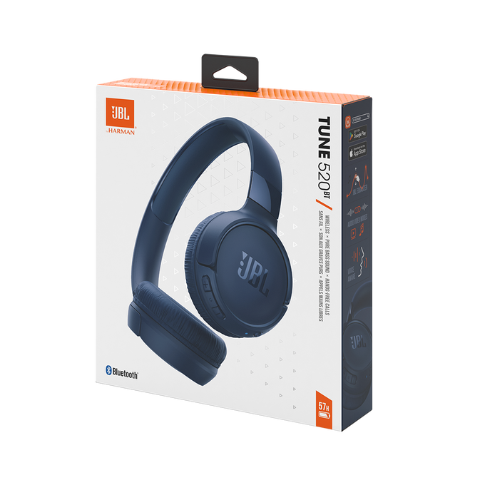 Casque Bluetooth JBL Tune 520BT - Bleu