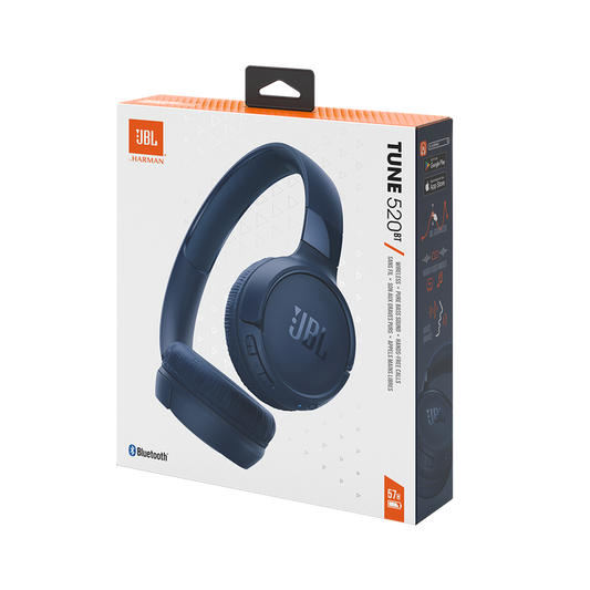 Casque Bluetooth JBL Tune 520BT - Bleu