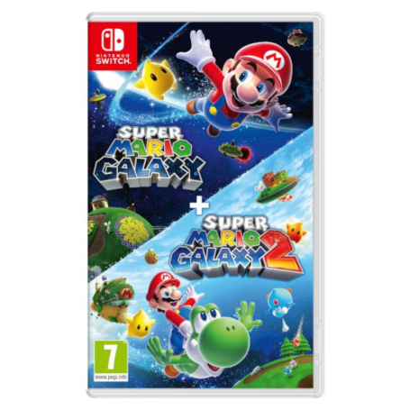 Jeux Nintendo Switch Super Mario Galaxy + Super Mario Galaxy 2