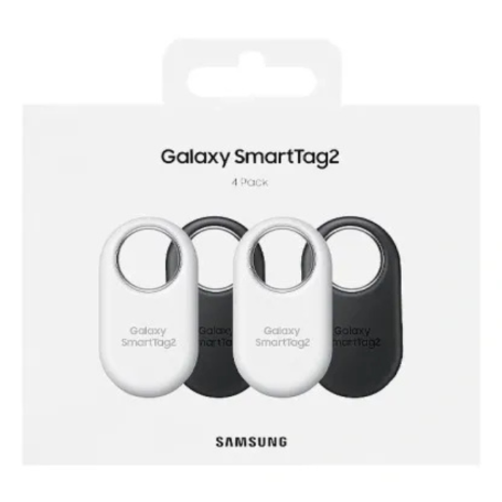 Localisateur d'Objet Samsung Galaxy SmartTag2 4 Pack EI-T5600KWEGEU - Blanc / Noir