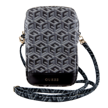 Pochette pour téléphone portable G Cube Bottom Stripe Guess GUWBZPGCSPGK – Noir