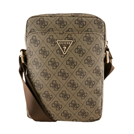 Sac bandoulière  – 10" Marron - GUESS